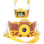 Детский фотоаппарат со вспышкой Kids Cam Жираф оптом